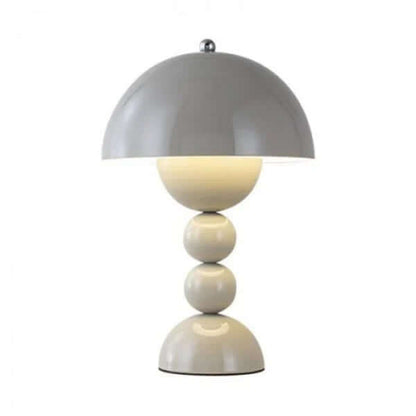 Compact Glass Flower Desk Light Lamp