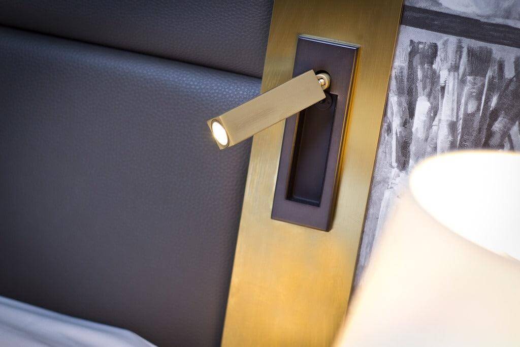 Contemporary Recessed Bedroom Wall Lamp