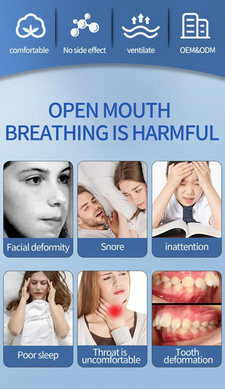 Stop Snore Sleep Tape - Anti Snoring Solution