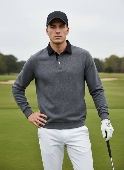 Classic Men's Golf Casual Sweat Shirt
