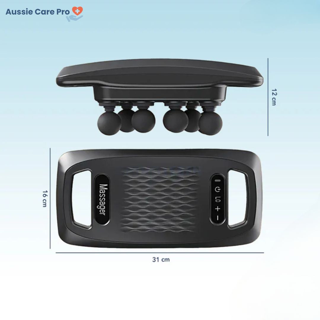 Relaxing 4-in-1 Heated Neck Massager with EMS Therapy