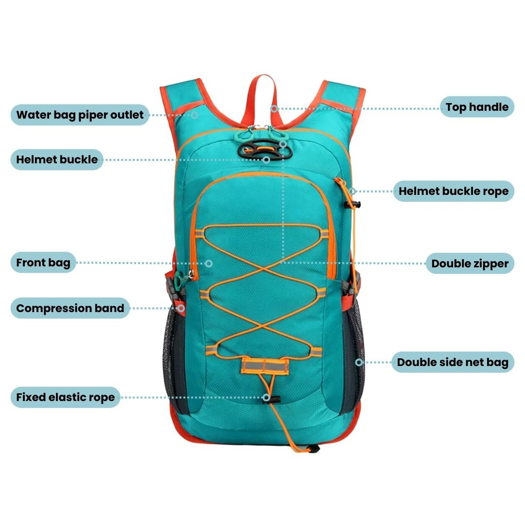 Durable Water Resistant Cycling Backpack