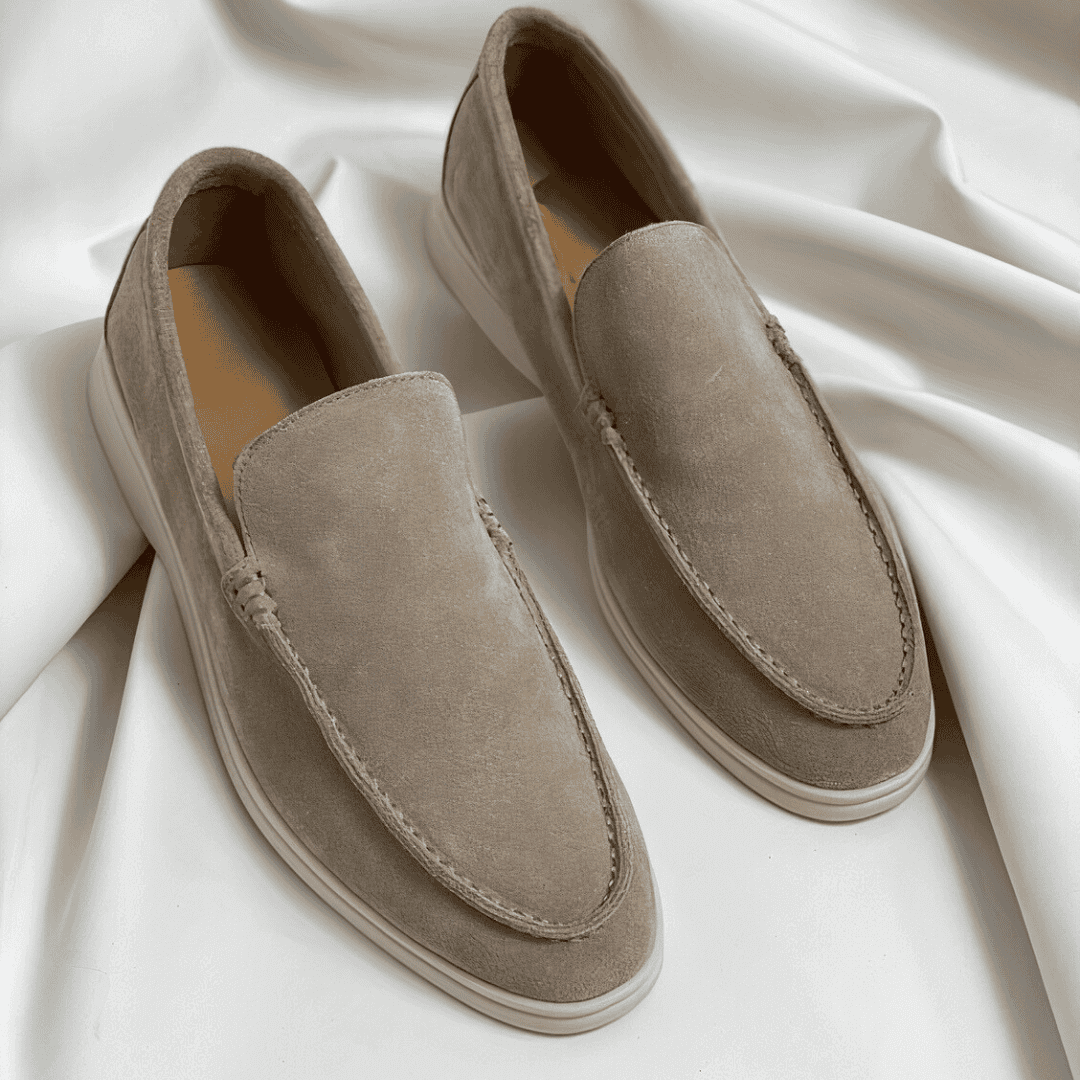 Comfortable Genuine Leather Slip On Shoes