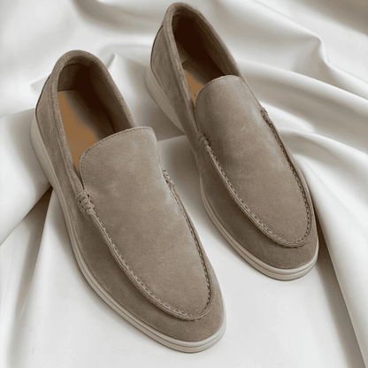 Comfortable Genuine Leather Slip On Shoes