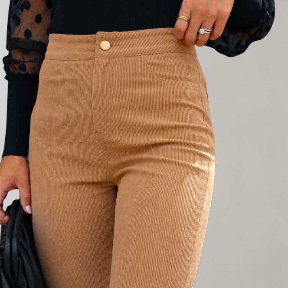 Comfortable High Waist Loose Fit Women's Pants