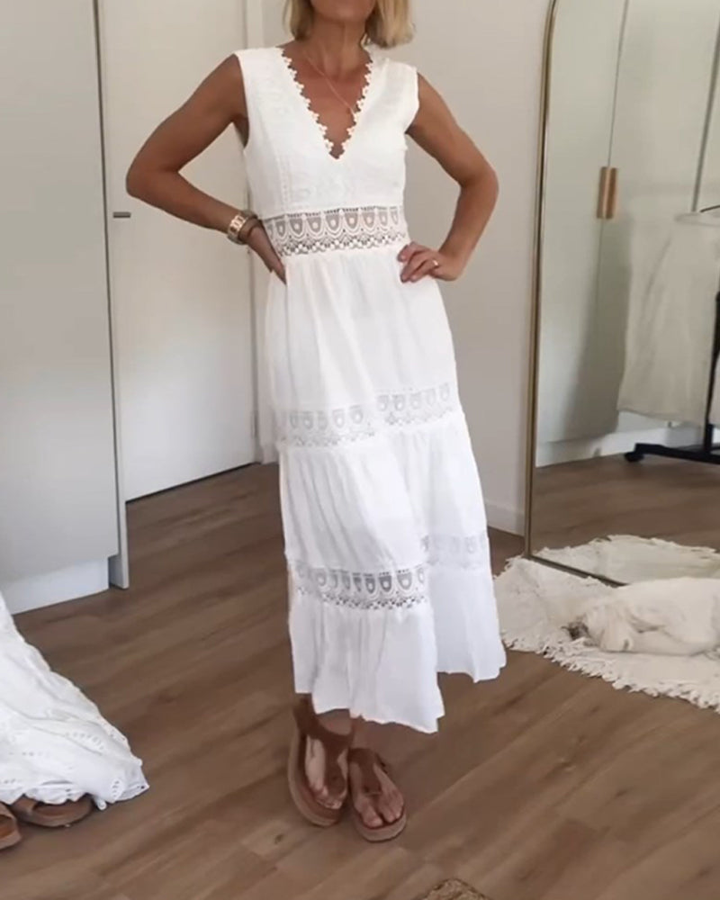 Relaxed Fit Bohemian Robe Dress