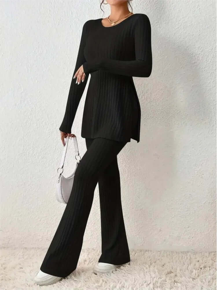 Women's Soft Chunky Knit Outfit Set