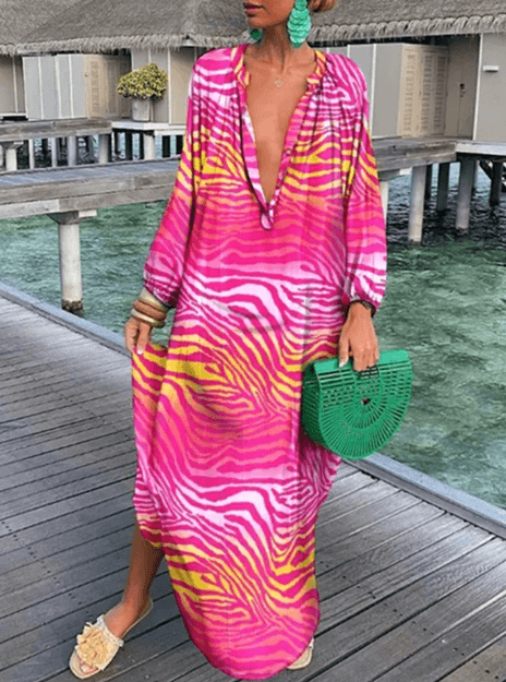 Vibrant Floral Sundress for Women