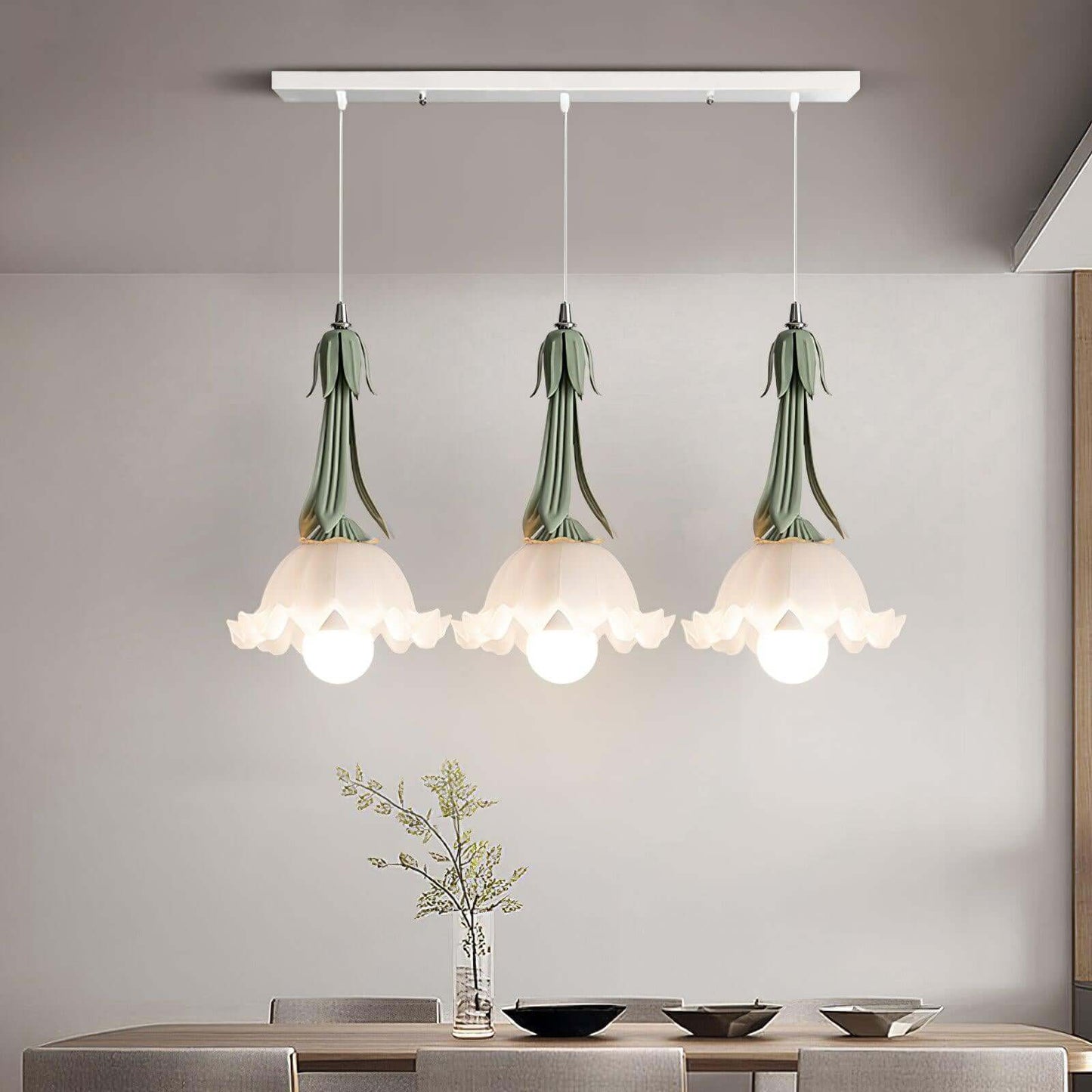 Beautiful Floral Hanging Lamp