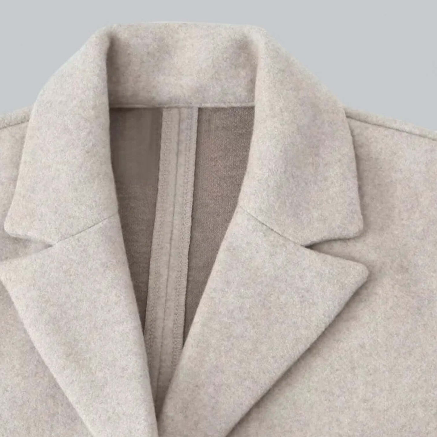 Classic Ladies Long Waterfall Coat
