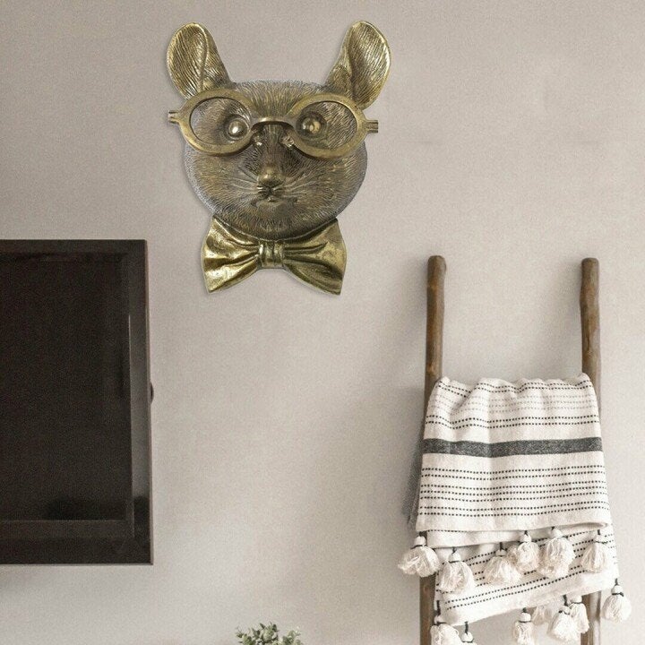 Fun Animal Head Wall Art – Colorful Home Decoration