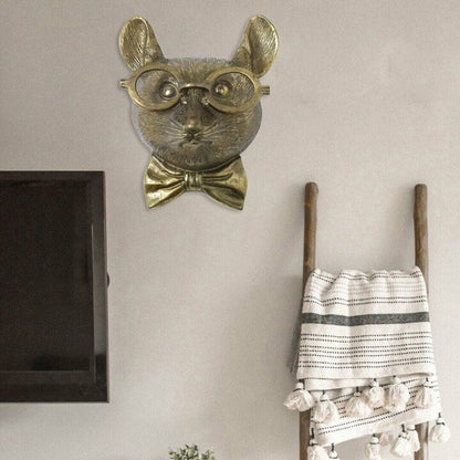 Fun Animal Head Wall Art – Colorful Home Decoration