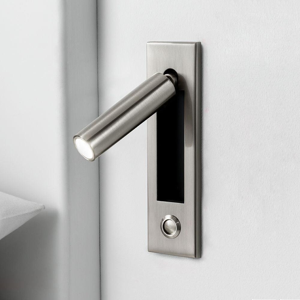 Contemporary Recessed Bedroom Wall Lamp