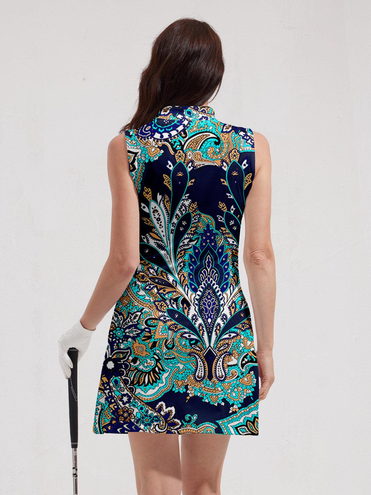 Women's Floral Sundress with UPF 50+ Protection
