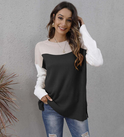 Soft Crew Neck Oversized Sweater