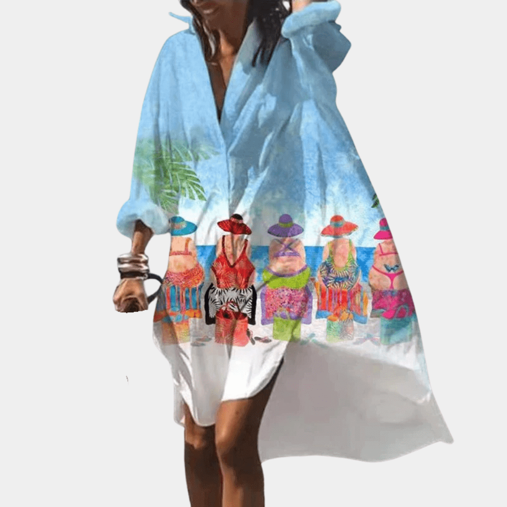 Comfortable Summer Maxi Dress - Luxivelle