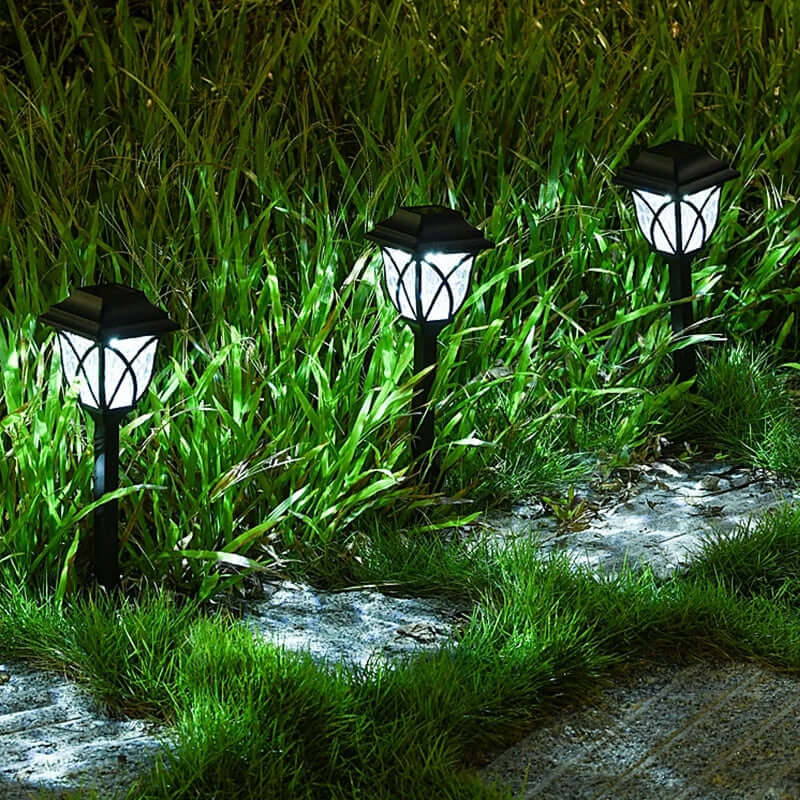 Bright Outdoor Solar Powered LED Garden Lights