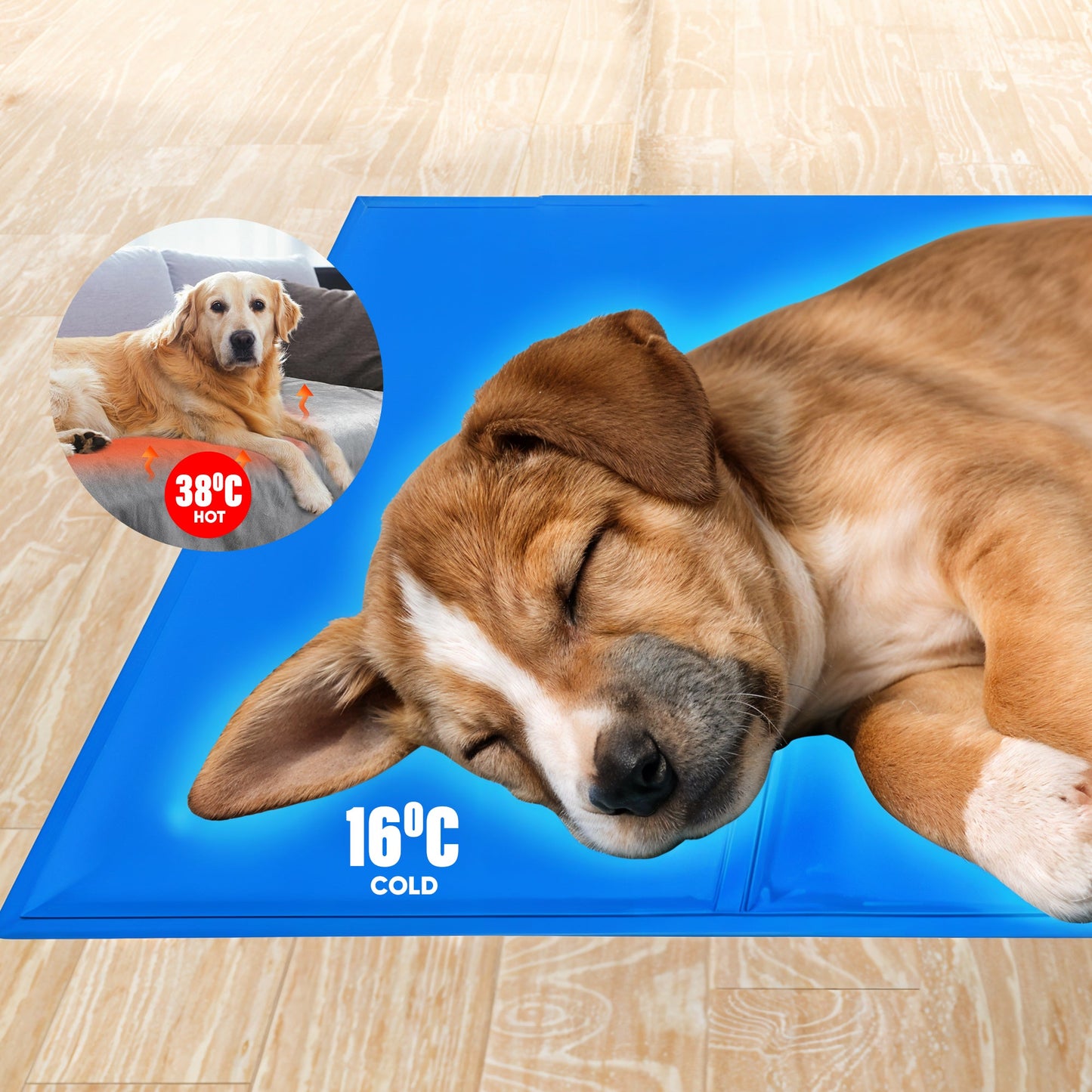 Cool Pet Bed Mat for Hot Summer Days