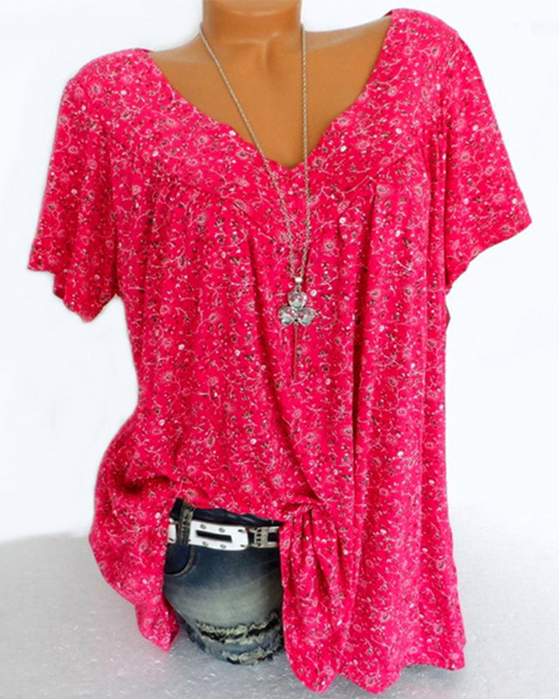 Ladies' Classic V Neck Top