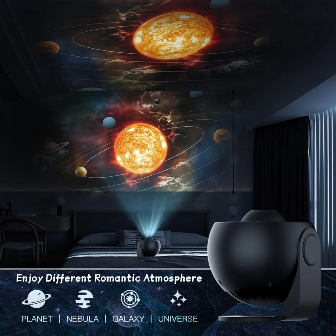 Cosmic Night Sky Galaxy Projector - Room Filling Starlight