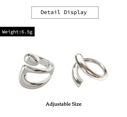 Simple Adjustable Band Ring