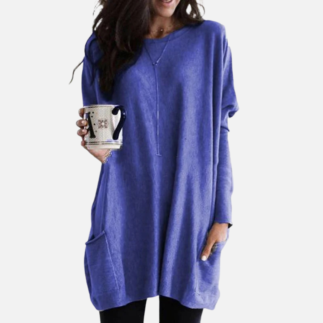 Miles | Women's Oversized Tunic Knit Dress