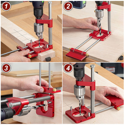 Easy Wood Drill Guide Locator Tool
