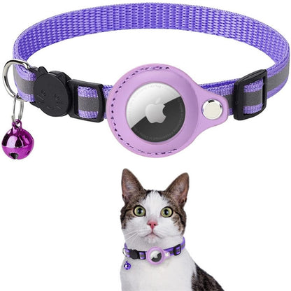 Adjustable Pet Collar with Quick Release – Reflective & Tracker Friendly