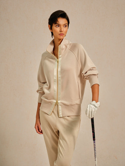 Plush Fleece Long Sleeve Zip Jacket