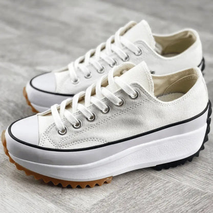 Fashionable Canvas Low Top Women's Shoes