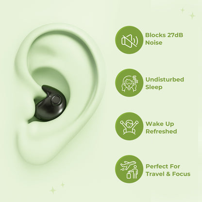 Comfortable Sleep Earbuds for Side Sleepers & Noise Cancellation