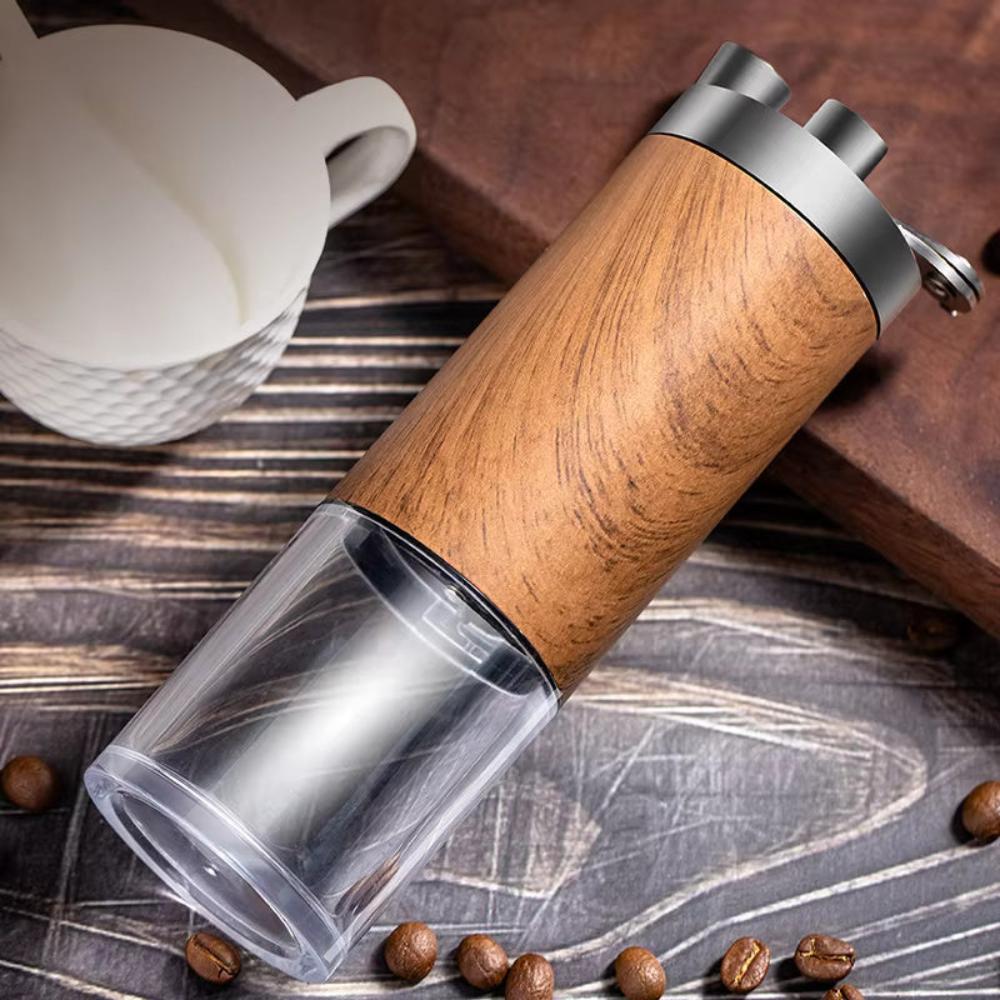 Traditional Wooden Manual Coffee Grinder