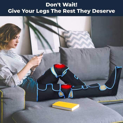 Relaxing Heated Leg Massage Wraps