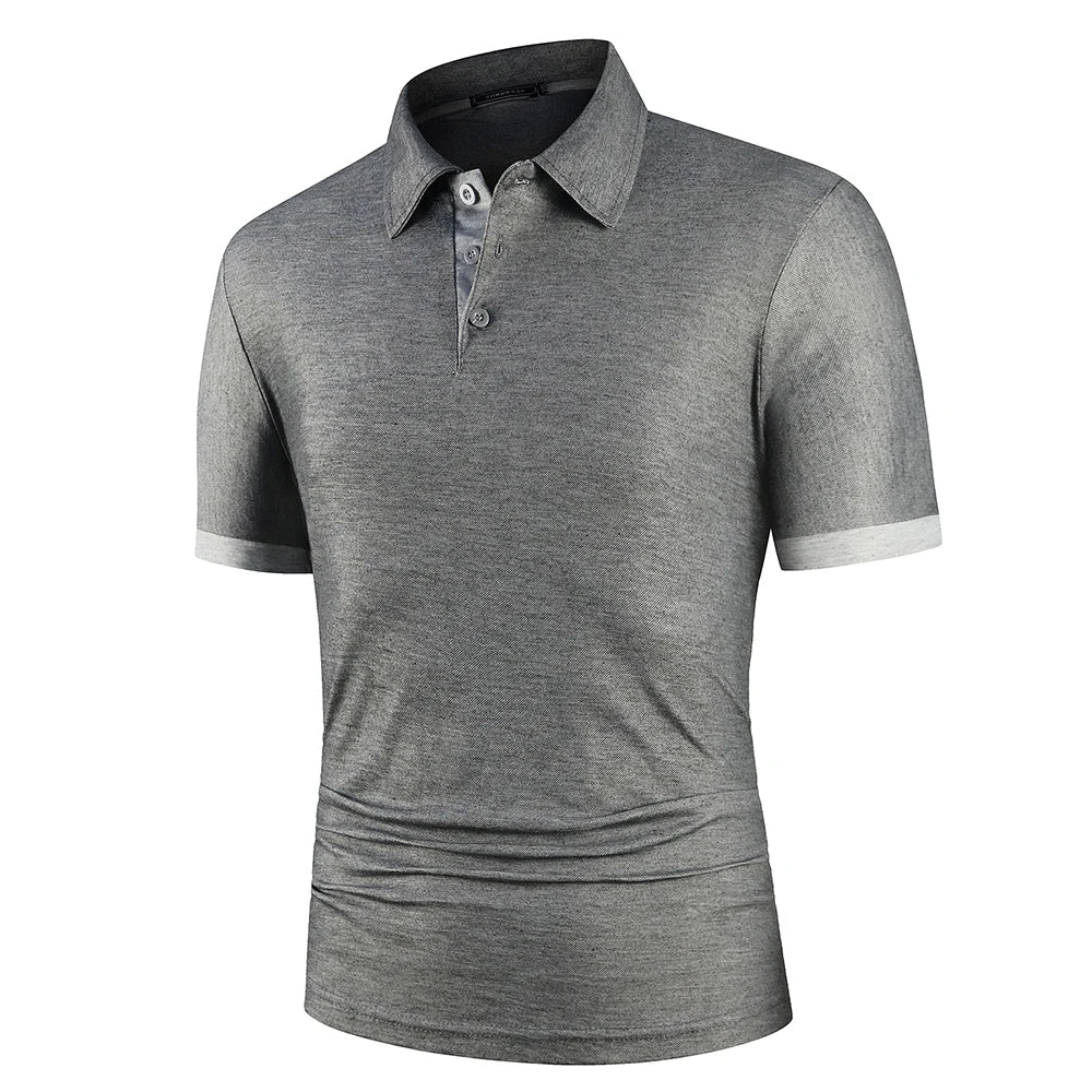 Breathable Casual Men's Short Sleeve Polo Shirt