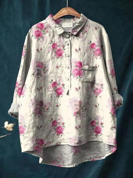 Pretty Flower Women's Blouse
