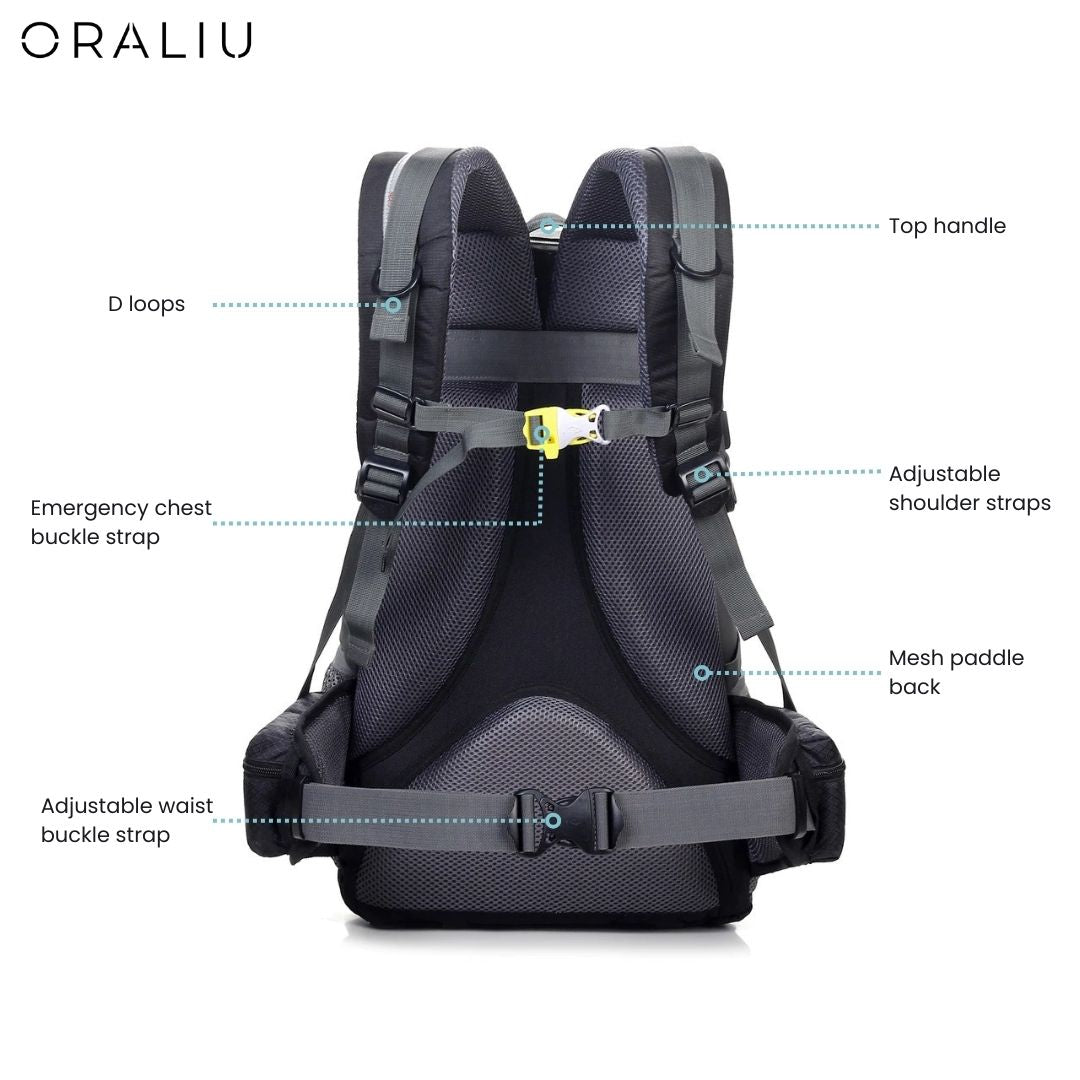 Tough Hiking Backpack with Storage System