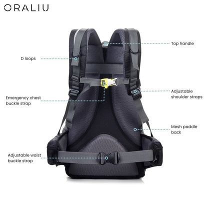 Tough Hiking Backpack with Storage System