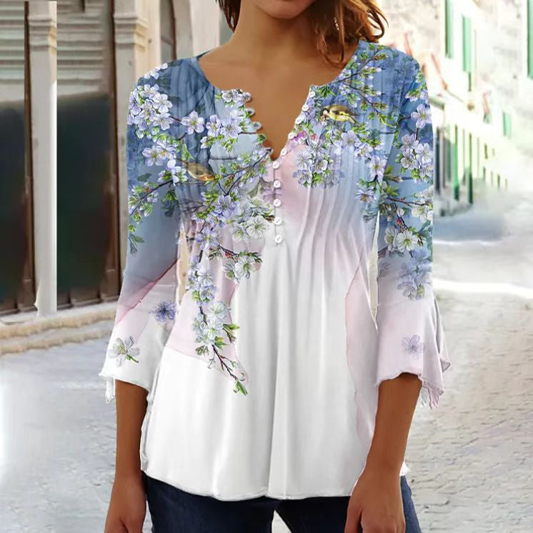 Ladies' Classic V-Neck Shirt