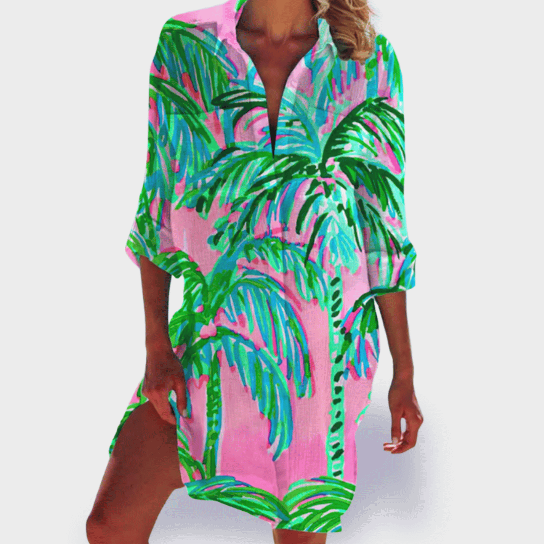 Vibrant Easy Breezy Summer Dress