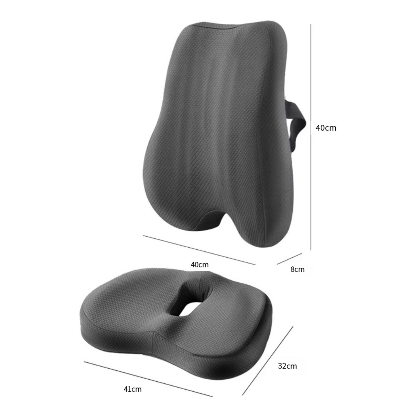 Comfortable Back Support Office Chair Cushions