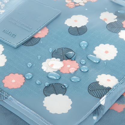 Compact Travel Toiletry Bag with Water-Resistant Design