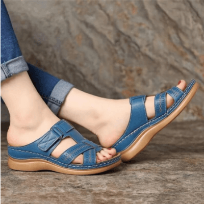 Comfortable Flat Wedge Sandals for Ladies