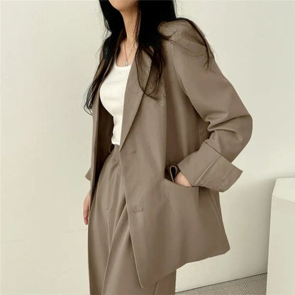 Ladies' Suit Jacket and Trousers Outfit