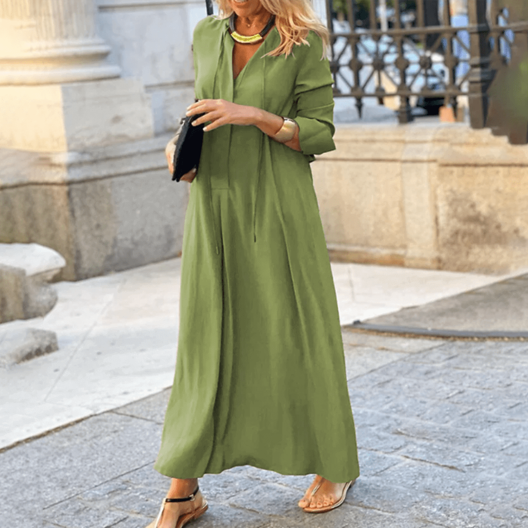 Elegant Long Sundress - Casual Summer - Luxivelle
