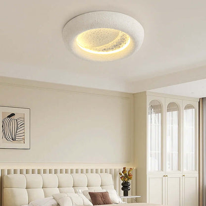Contemporary Circular Plastic Wall Lamp