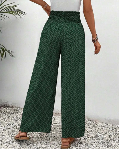 Loose Fit Wide Leg Pants - Comfortable & Breathable