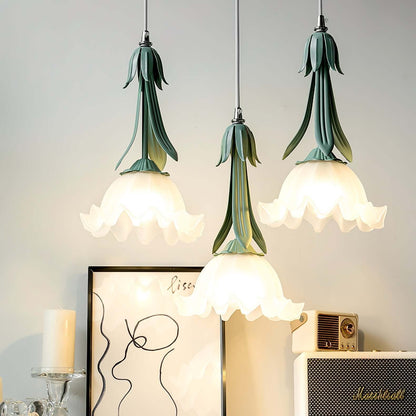 Beautiful Floral Hanging Lamp