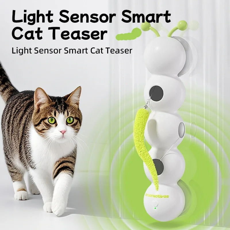 Fun Interactive Cat Wall Toy with Motion Sensor