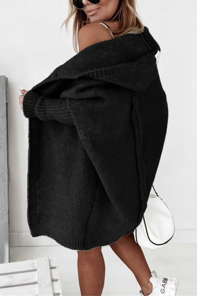 Ladies' Warm Cable Knit Jacket