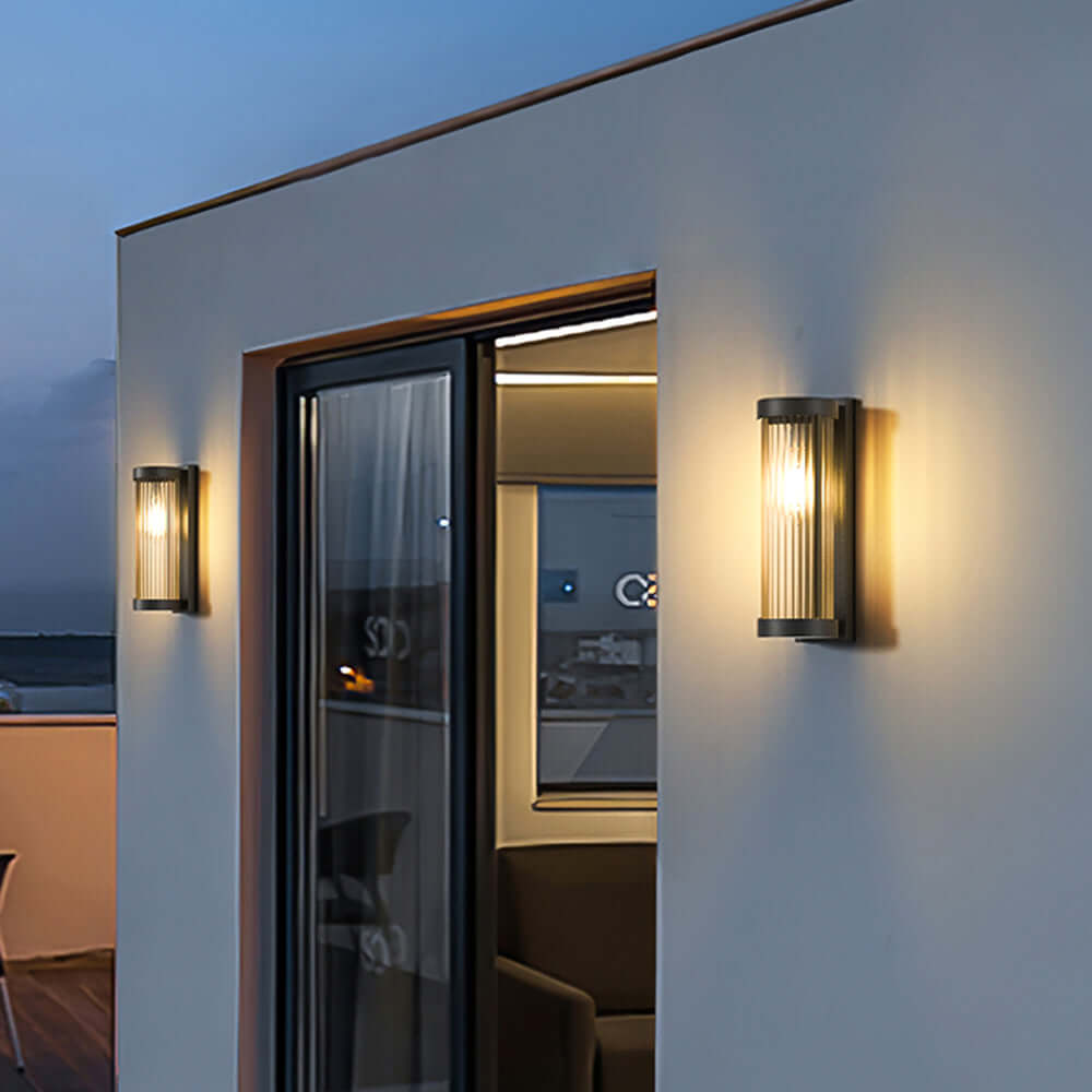 Round Stainless Steel Solar Garden Light